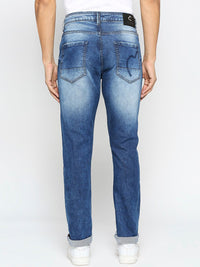 Being Human Men Slim Fit Highly Distressed Heavy Fade Mid-Rise Jeans