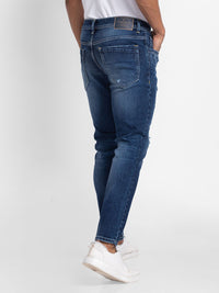 SPYKAR Men Kano Skinny Fit Mildly Distressed Light Fade Stretchable Jeans