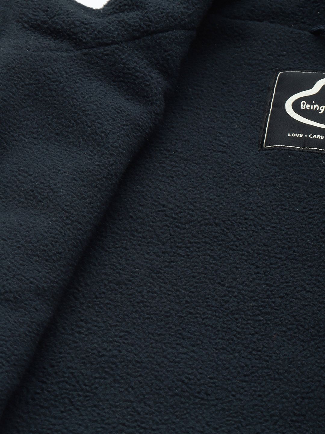 Being Human Mock Collar Quilted Jacket