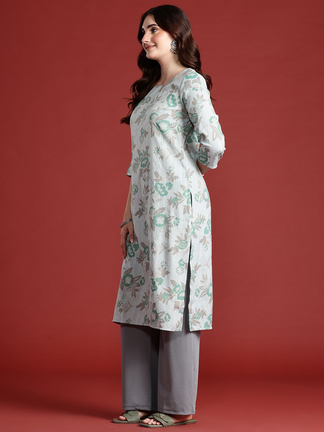 Anouk Women Floral Printed Kurta