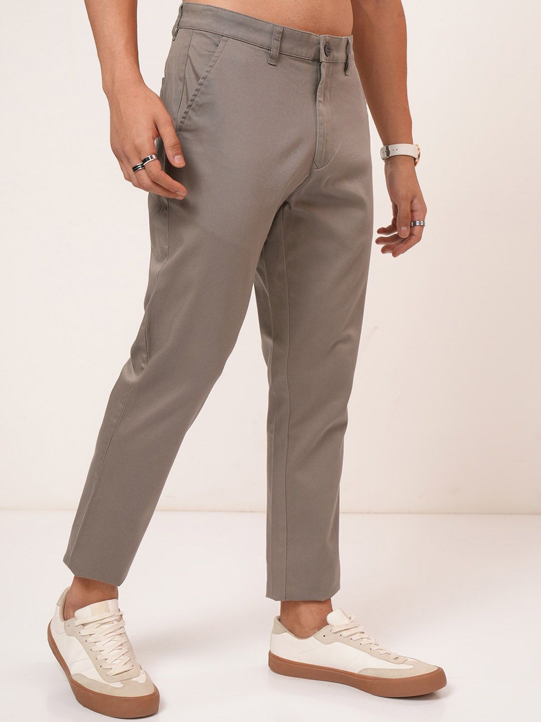 HIGHLANDER Premium Satin Chino Trousers