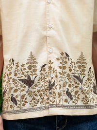 Eszett Men Classic Floral Printed Casual Shirt