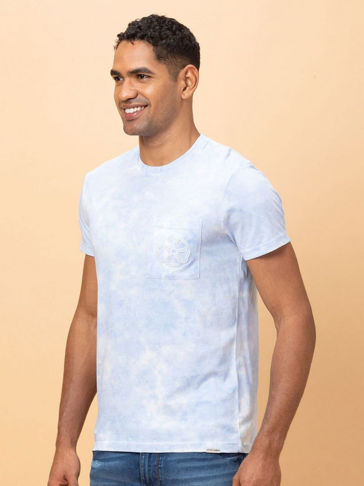 Being Human Men Dyed Pockets T-shirt
