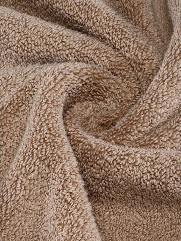 BOMBAY DYEING Coffee Brown Pure Cotton 550 GSM Bath Towel