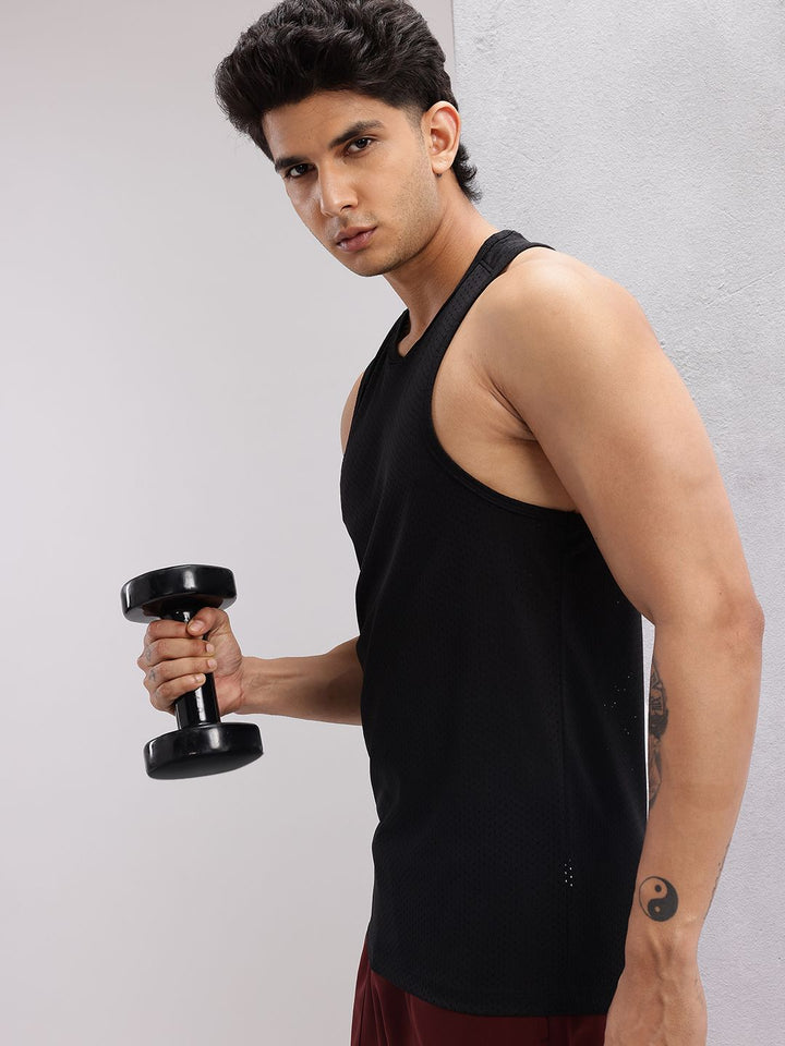 HRX by Hrithik Roshan Perforated Rapid-Dry Training T-shirt