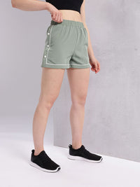 HRX by Hrithik Roshan Women Contrast Piping Running Shorts
