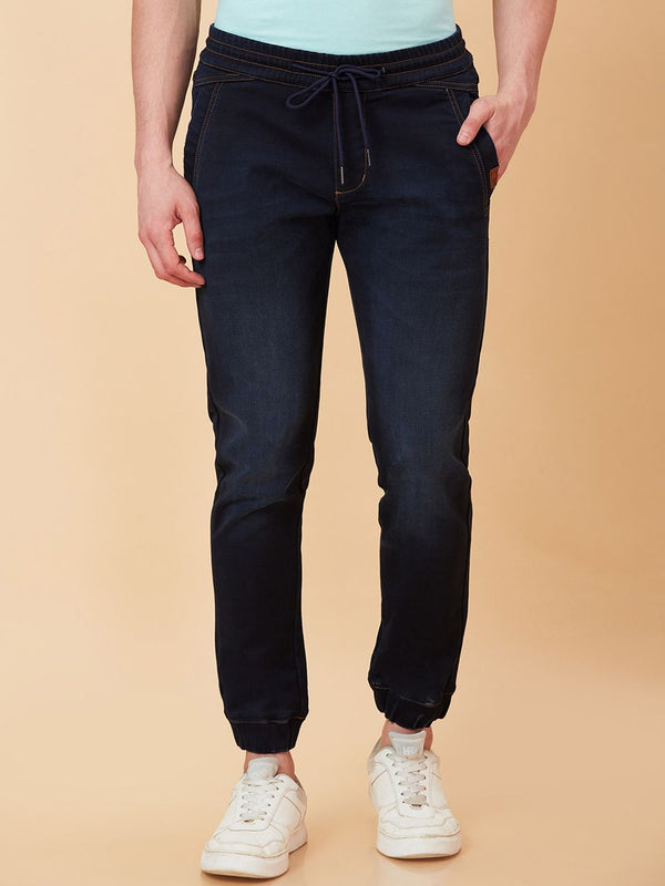 Being Human Men Cotton Mid-Rise Jogger
