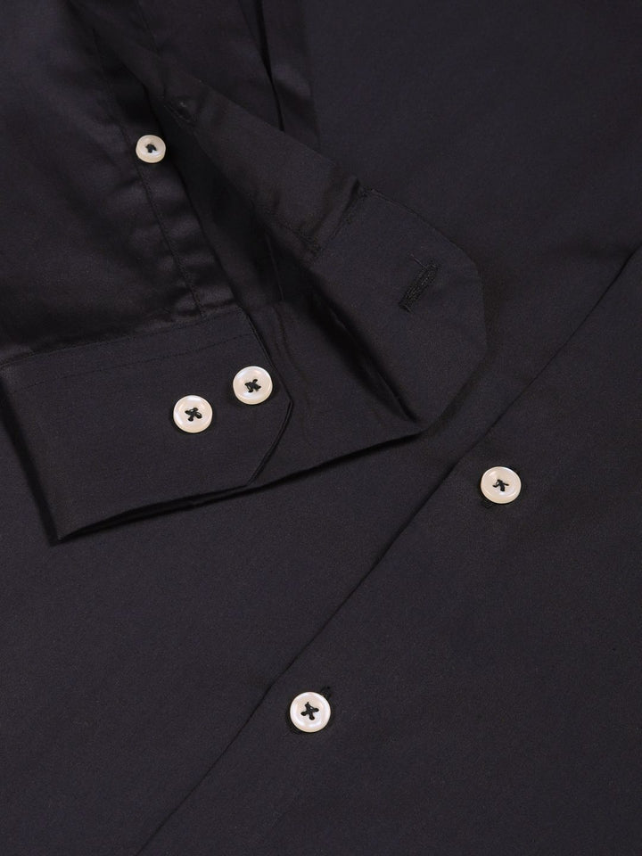 Thomas Scott Men Cotton Slim Fit Opaque Formal Shirt