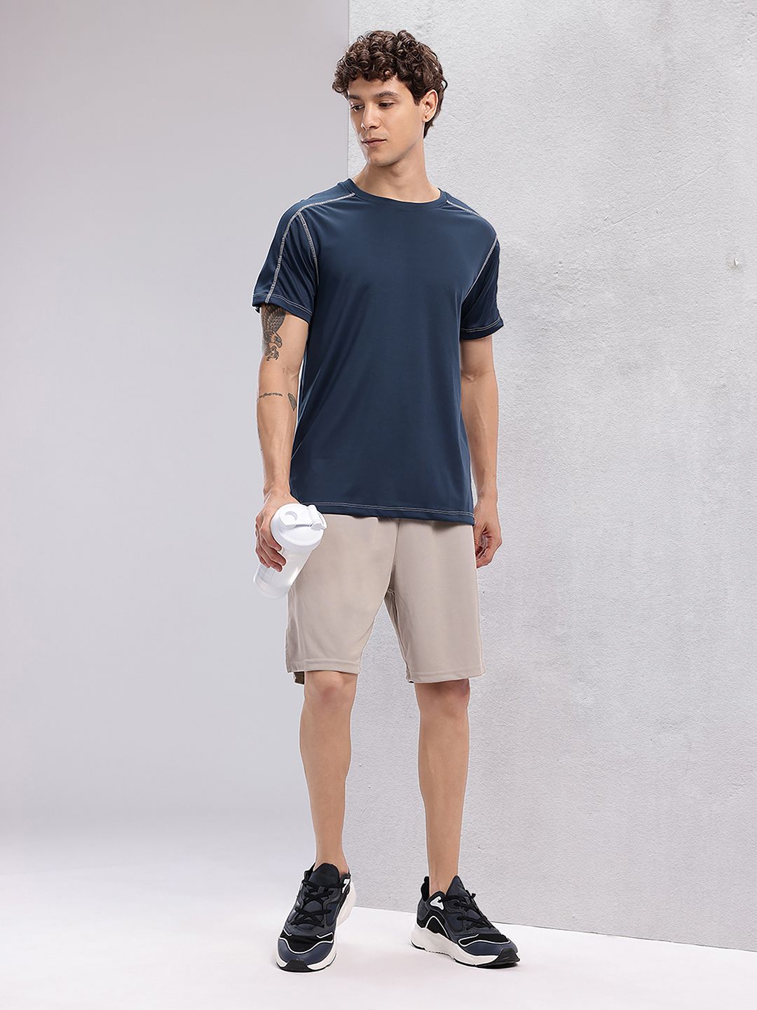 HRX by Hrithik Roshan Men Mid-Rise Rapid-Dry Running Shorts