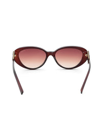 IRUS by IDEE Women Oval Sunglasses with UV Protected Lens IRS1347C2SG