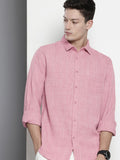 The Indian Garage Co Slim Fit Vertical Striped Casual Shirt