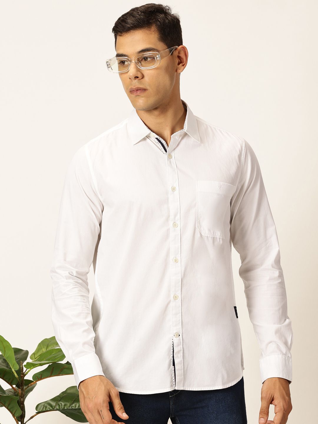 Thomas Scott Men Premium Opaque Casual Shirt
