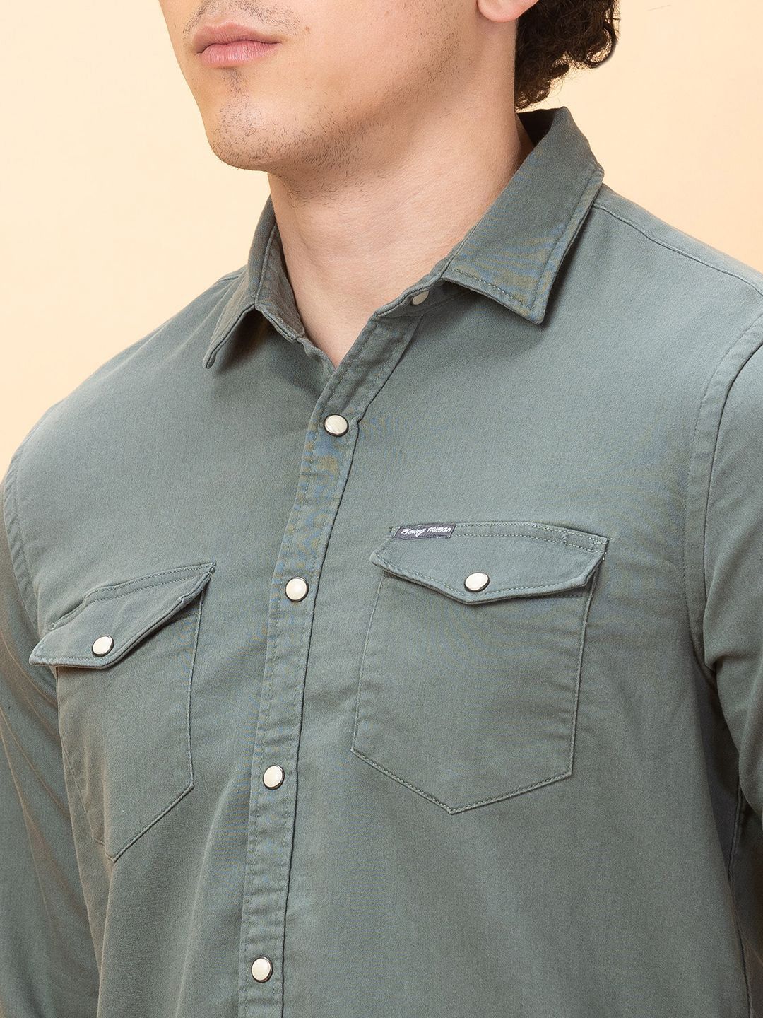 Being Human Men Slim Fit Opaque Casual Shirt