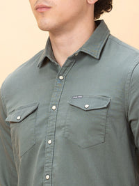 Being Human Men Slim Fit Opaque Casual Shirt