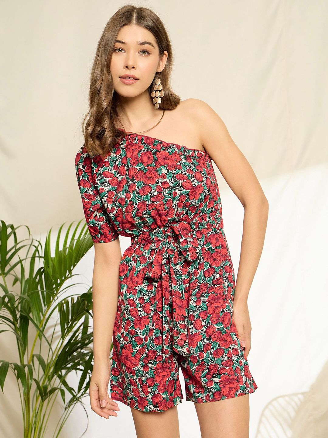 Berrylush Printed Jumpsuit