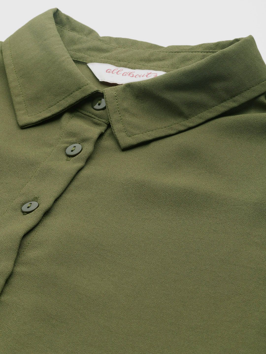all about you Women Shirt Collar Co-Ords