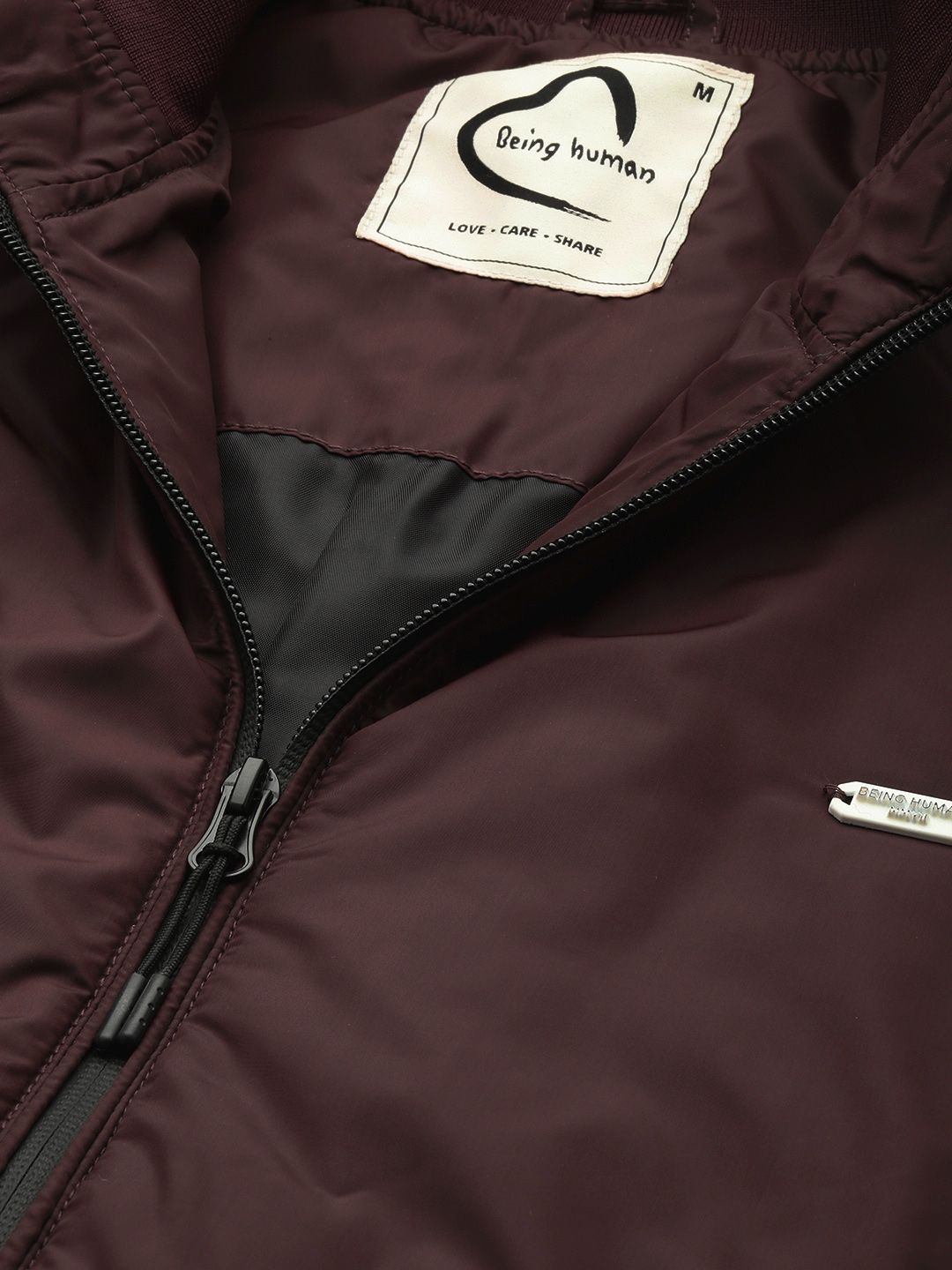 Being Human Mock Collar Bomber Jacket