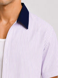 ADRO Men Relaxed Striped Casual Shirt