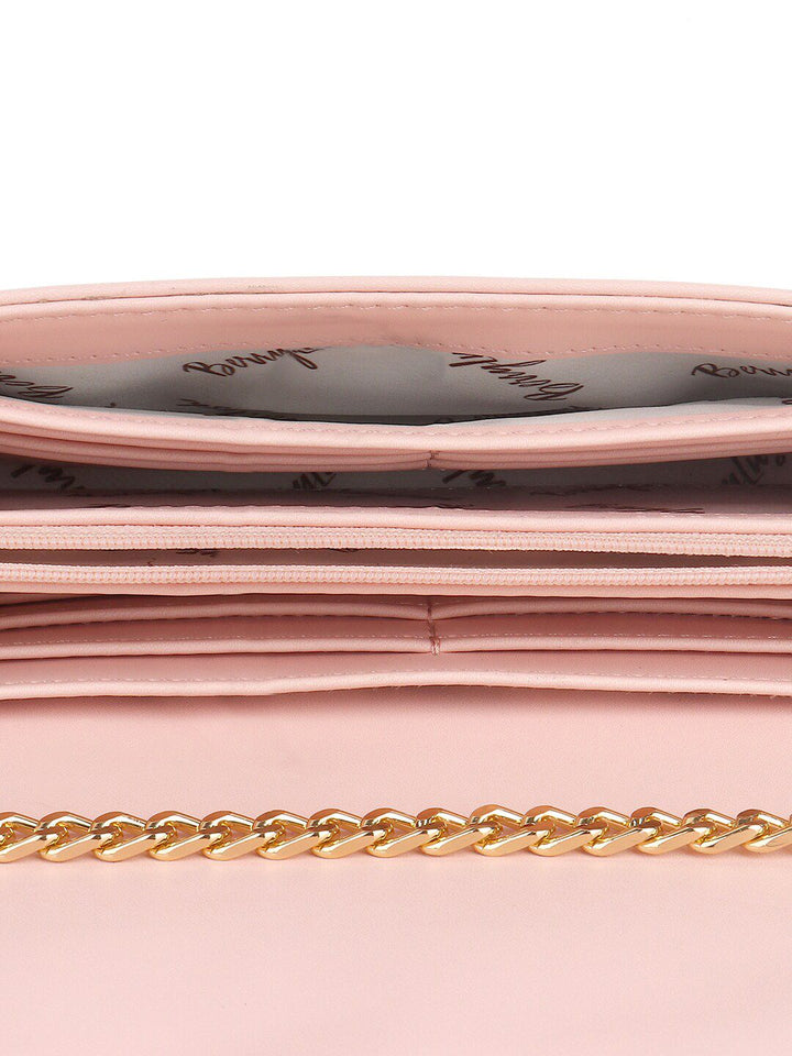 Berrylush Pink Structured Slling Bag
