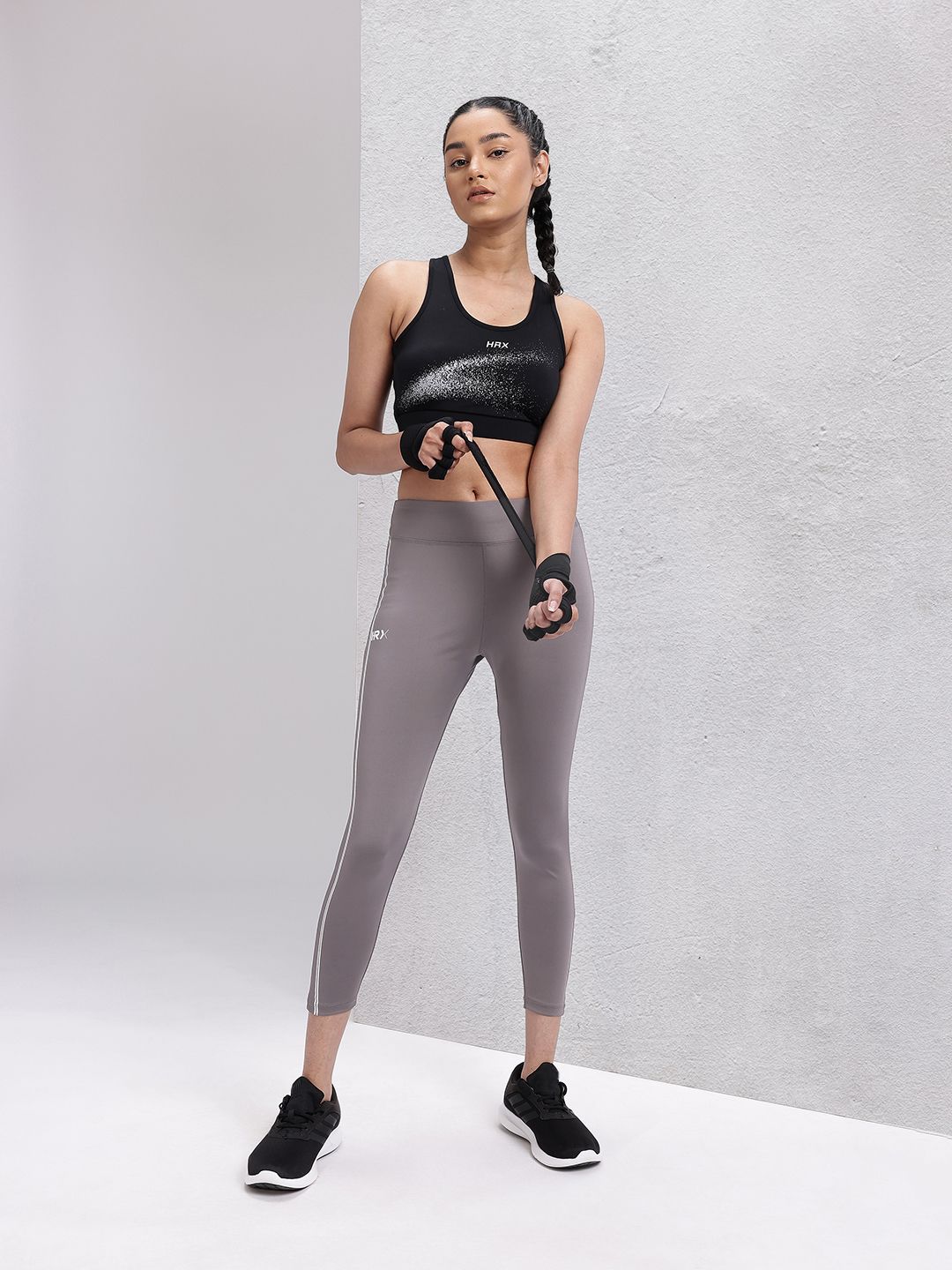 HRX by Hrithik Roshan Women Rapid-dry Cropped Training Tights