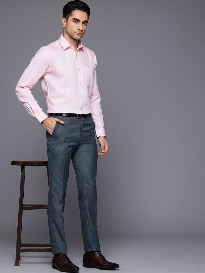 Raymond Men Slim Fit Formal Trousers