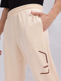 HRX by Hrithik Roshan Men Brand Logo Detail Regular Fit Lifestyle Track Pants