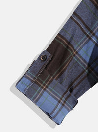 Monte Carlo Boys Tartan Checked Casual Smart Fit Shirt