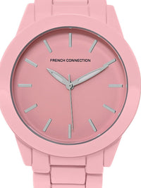 French Connection Women Dial & Stainless Steel Straps Reset Time Analogue Watch FCS04P