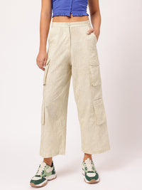 DressBerry Women Urban Uplift Cargo Trousers