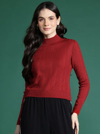 DressBerry Self-Striped Pullover