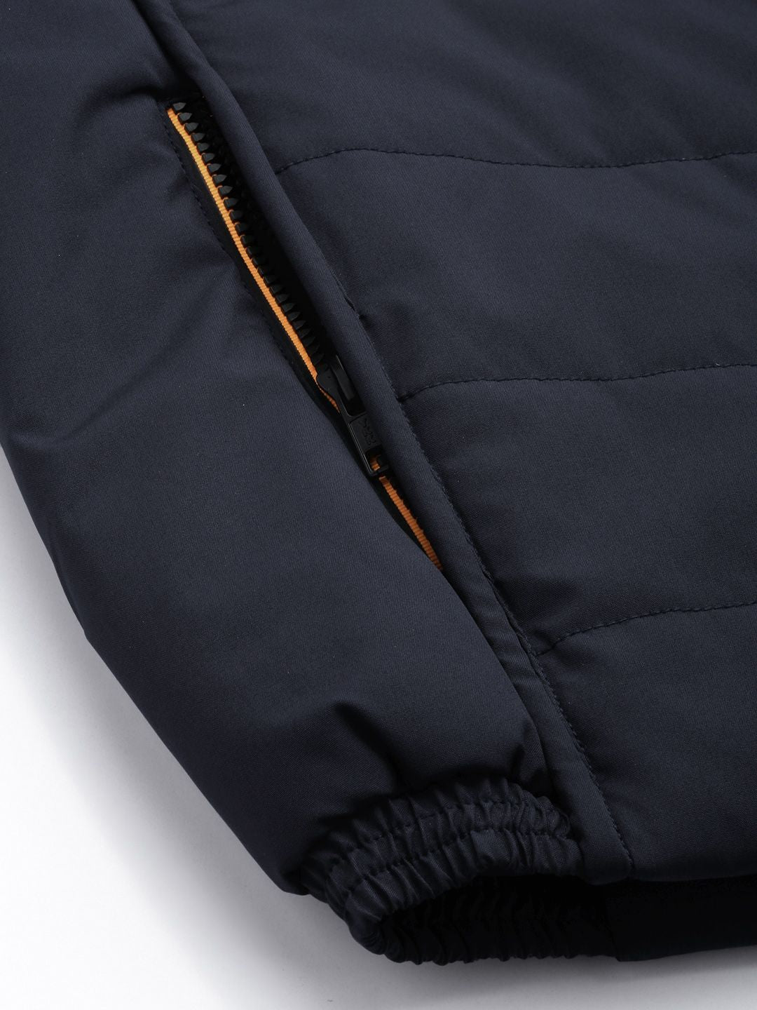 The Indian Garage Co Men Zip-Front Bomber Jacket with Detachable Hood