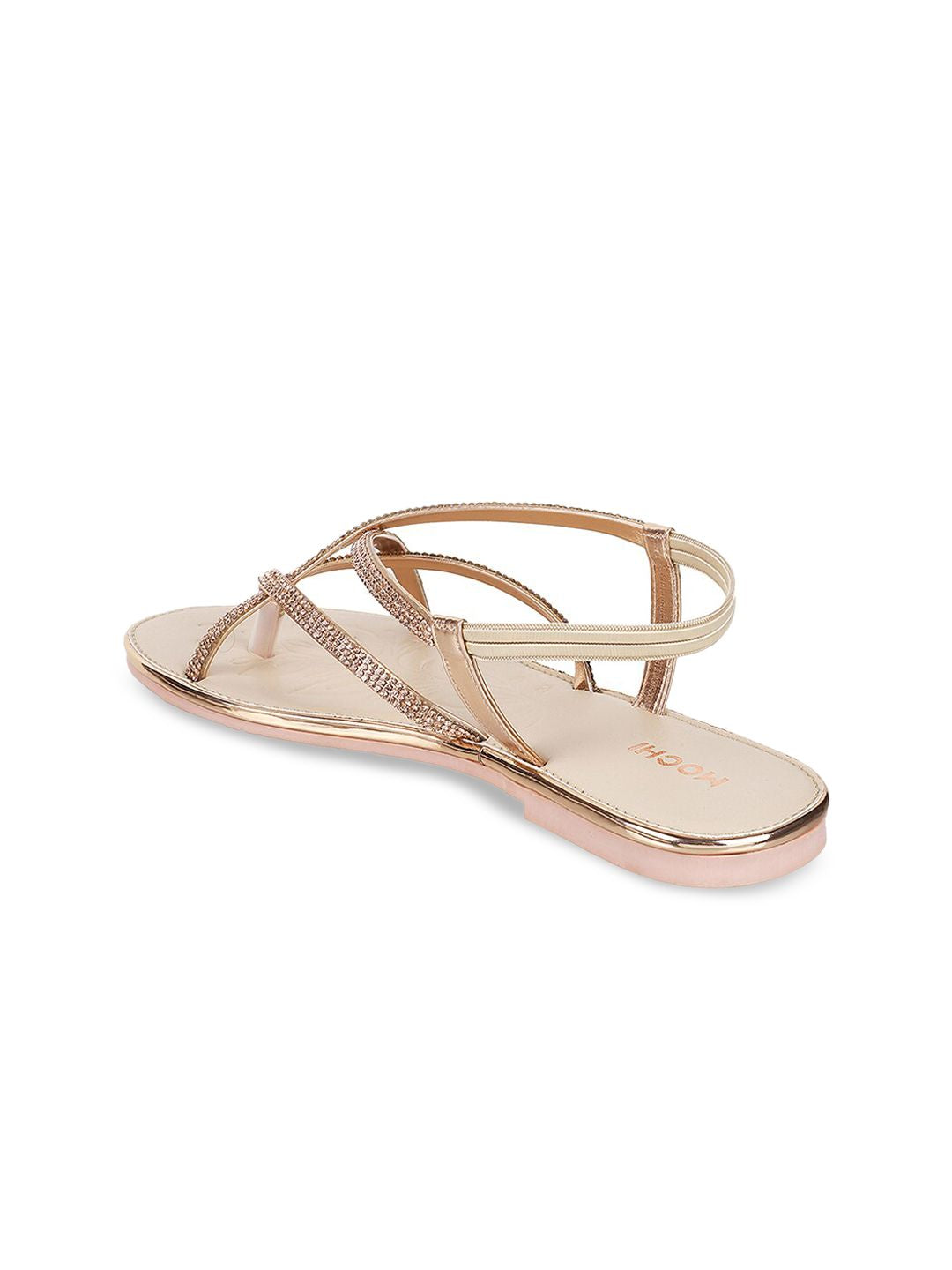Mochi Embellished One Toe Flats