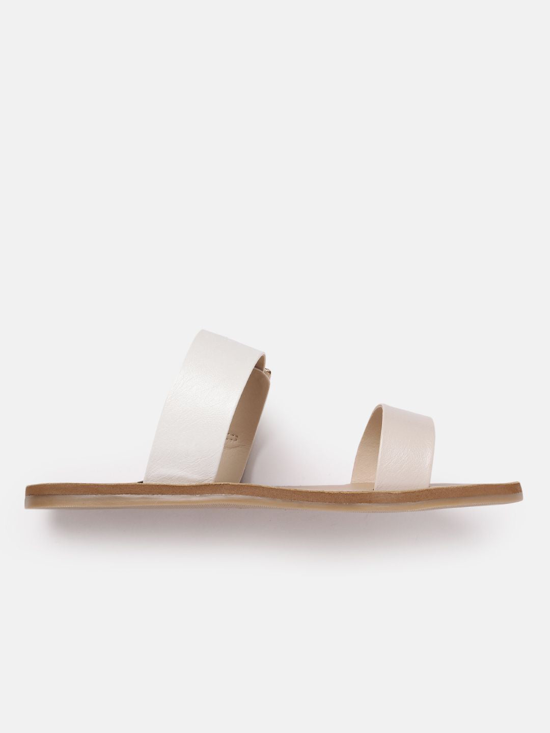 Lino Perros Women Open Toe Flats with Buckle Detail