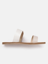 Lino Perros Women Open Toe Flats with Buckle Detail