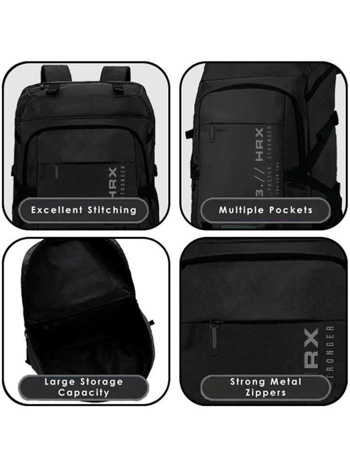 HRX by Hrithik Roshan Unisex Brand Logo Backpack