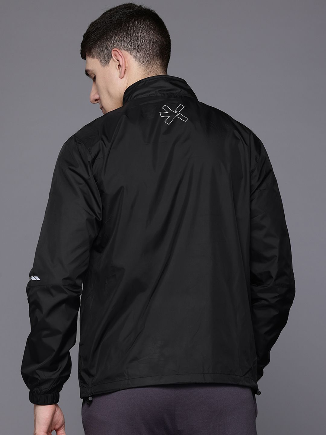 HRX by Hrithik Roshan Rapid-Dry Reflective Detail Running Jacket