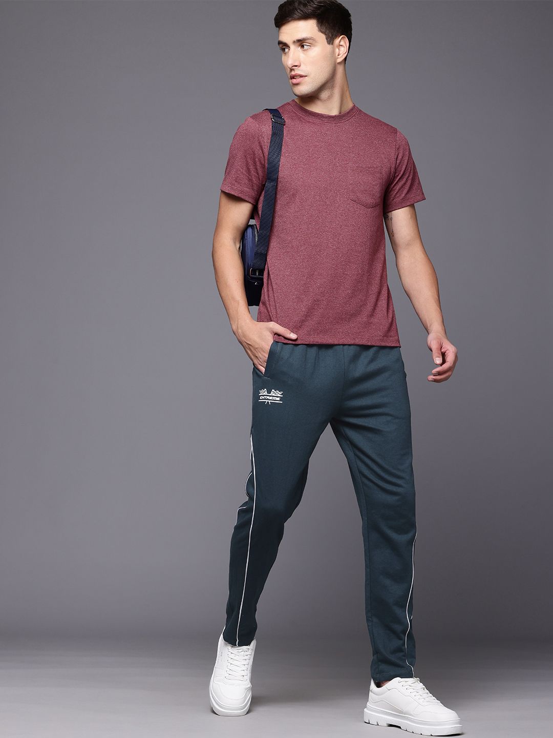 HRX by Hrithik Roshan Men Paneled Lifestyle Track Pants