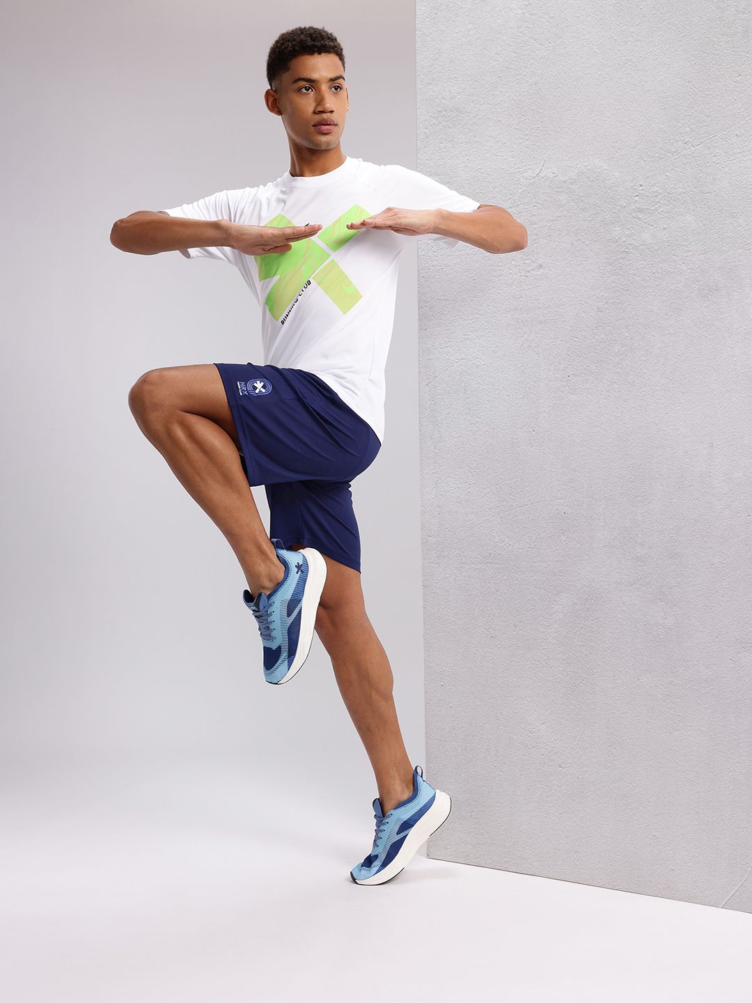 HRX by Hrithik Roshan Men Typography Printed Running Sports Shorts