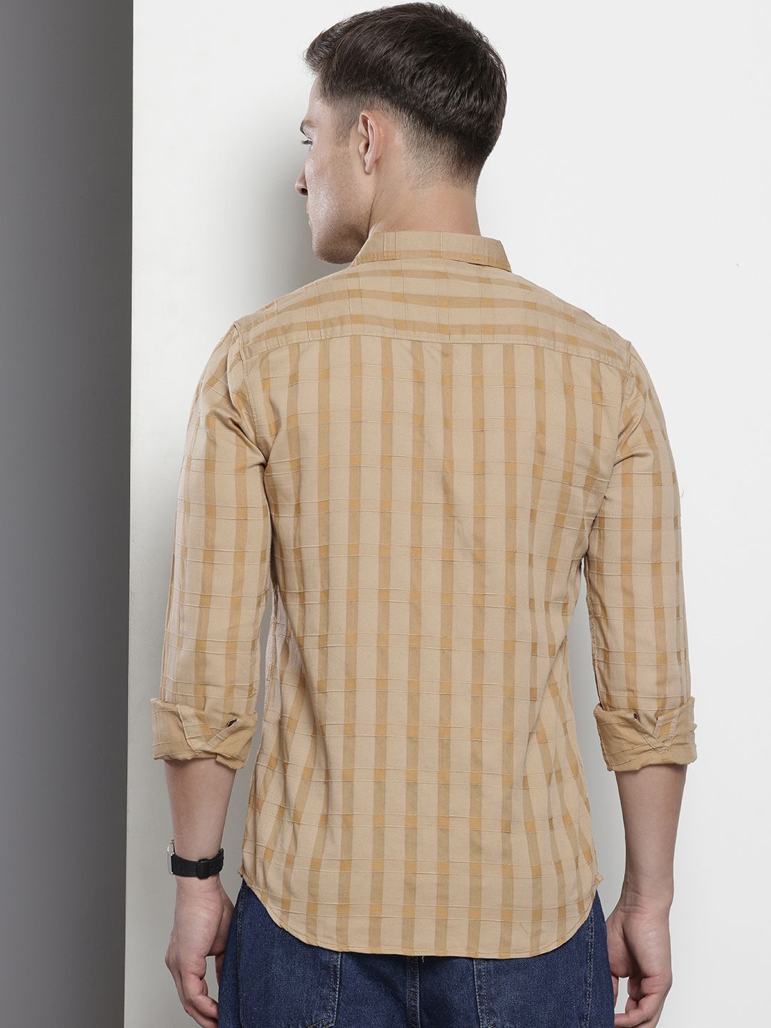 Lelaki Garage Co Indian Slim Fit Casual Casual