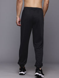 HRX by Hrithik Roshan Men Brand Logo Printed Detail Mid-Rise Rapid-Dry Training Joggers