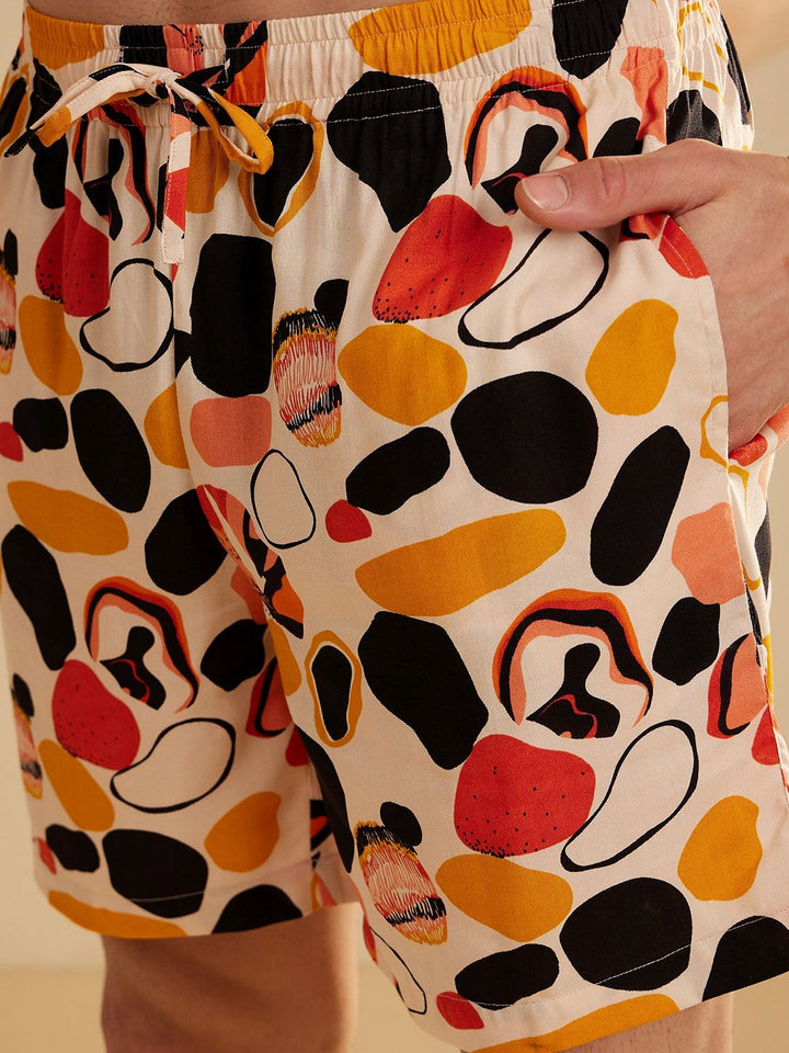 DENNISON The Vacay Mode Printed Shirt & Shorts
