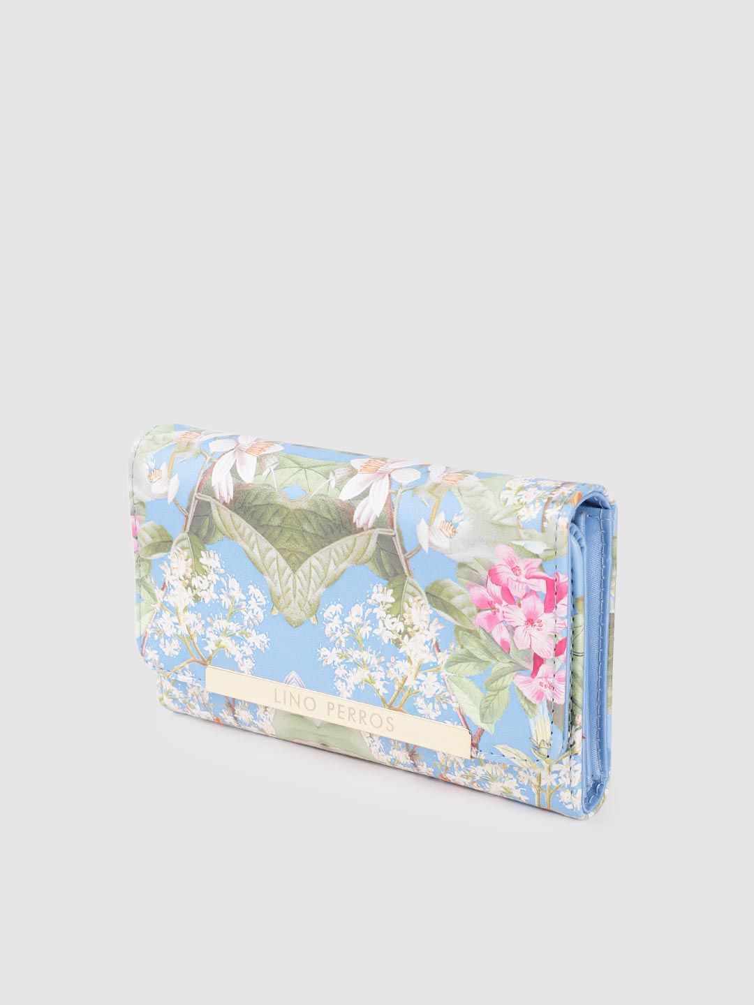 Lino Perros Women Floral Printed Three Fold Wallet