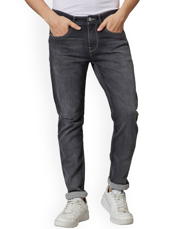 Being Human Men Slim Fit Clean Look Light Fade Jeans