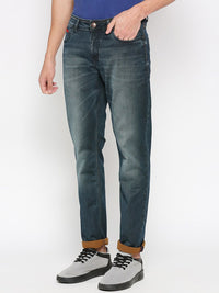 Being Human Men Slim Fit Clean Look Heavy Fade Jeans