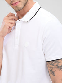 SPYKAR Men Polo Collar Slim Fit T-shirt