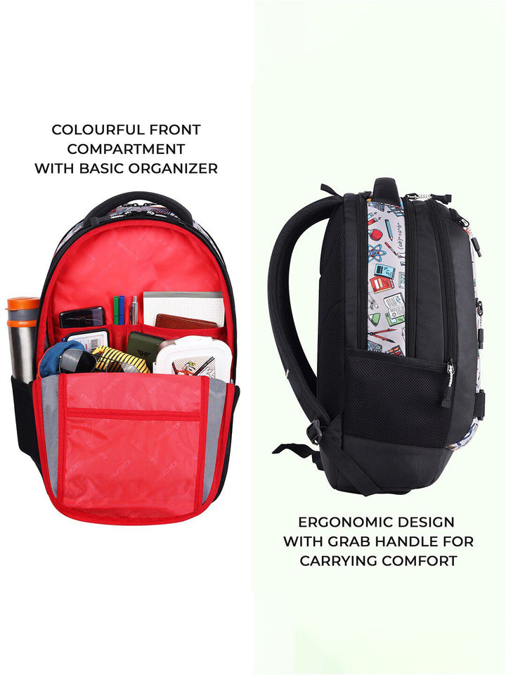 Gear Boys Graphic Printed Backpack