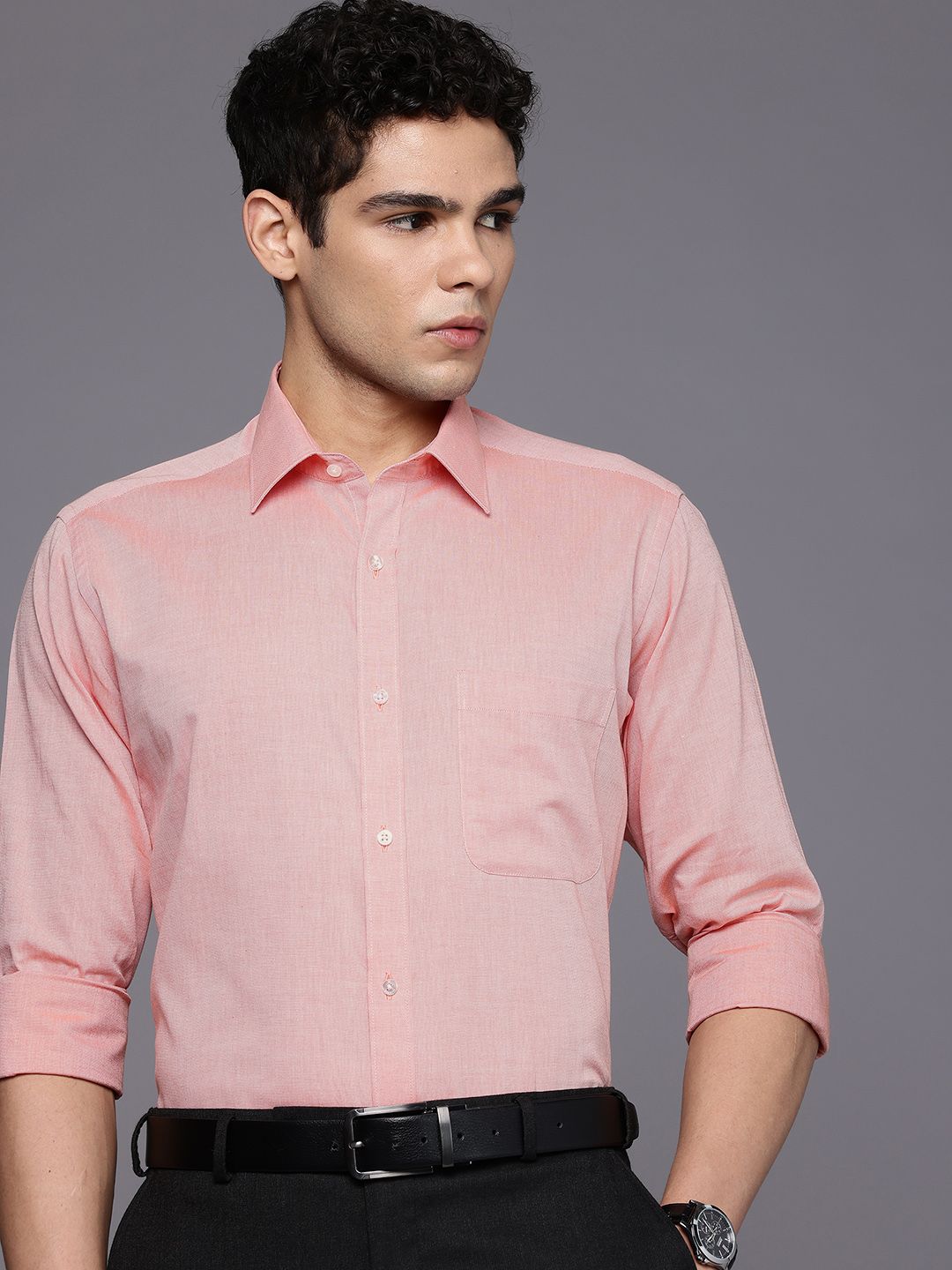Raymond Slim Fit Pure Cotton Formal Shirt