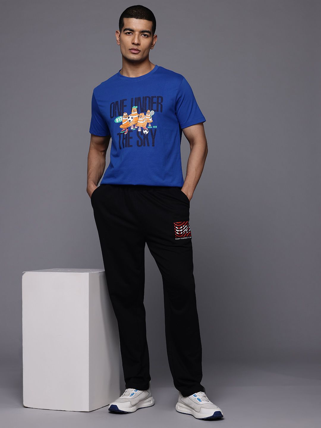 HRX by Hrithik Roshan Men Typography Printed Lifestyle T-shirt