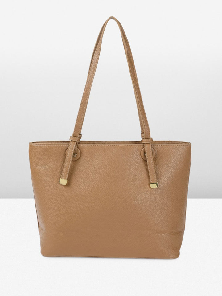 DressBerry Textured Structured Shoulder Bag