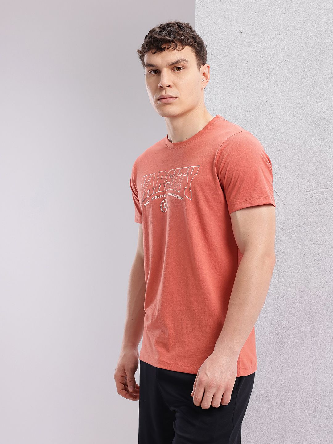 HRX by Hrithik Roshan Typography Printed T-shirt